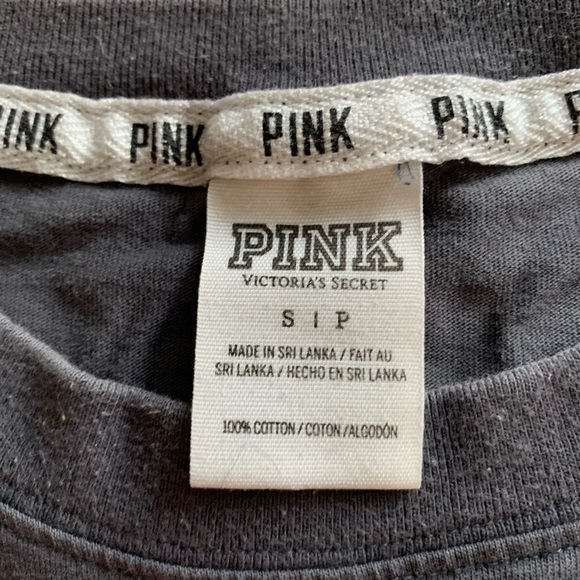 Victoria’s Secret Pink Varsity Style Long Sleeve - Picture 2 of 3